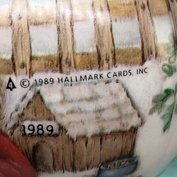 Hallmark Betsey Clark Ornament Glass Fun Friendship Christmas Season Brings 1989 - Picture 6 of 9